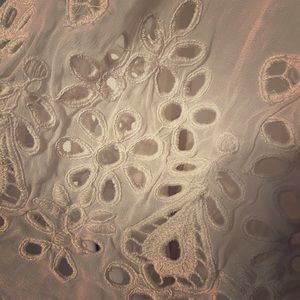 Free people eyelet skirt